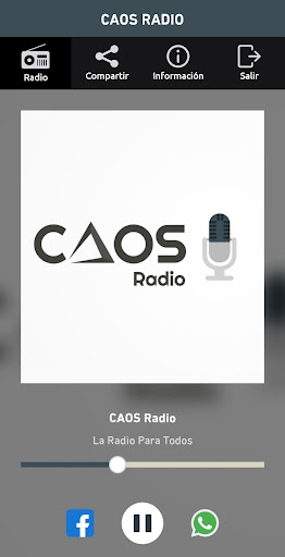 Android application CAOS Radio screenshort
