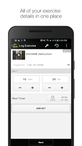 Be Fit Personal Trainers Screen 3