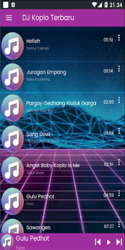 Android application DJ Jawa Koplo Remix screenshort
