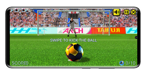 Soccer Penalty Kick Players Screen 2