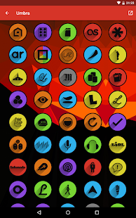 Umbra - Icon Pack Screenshot