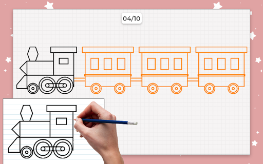 How to Draw Train Screen 3