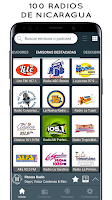 screenshot of Radios de Nicaragua en vivo