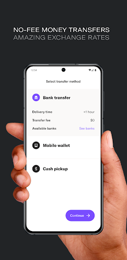 MAJORITY: Mobile banking screenshot