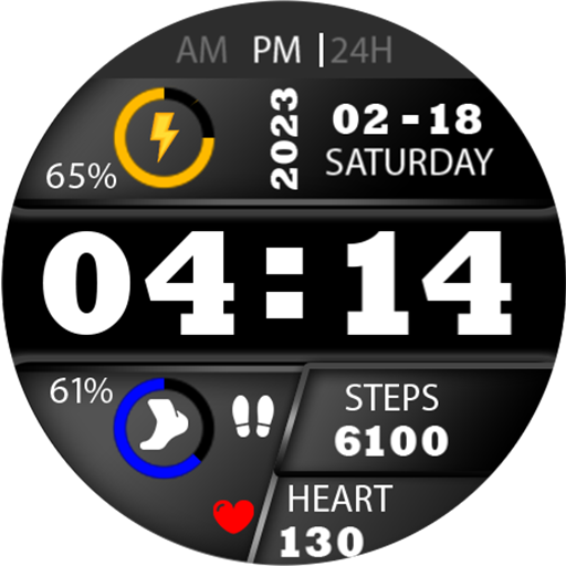 Key023 Digital Watch Face logo
