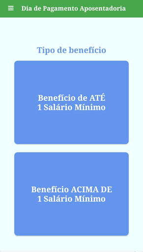 Dia de Pagamento Aposentadoria Screen 2