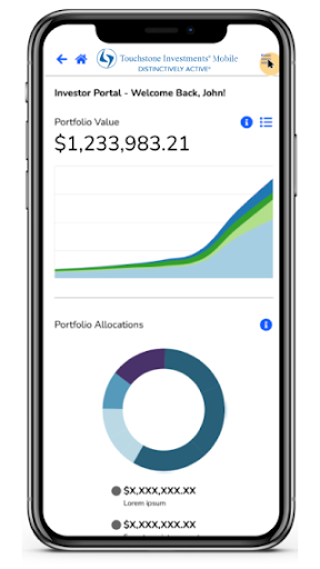 Touchstone Investments Mobile Screen 3