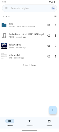 App preview