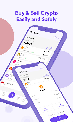 Virgo - Buy & Sell Bitcoin Screen 2
