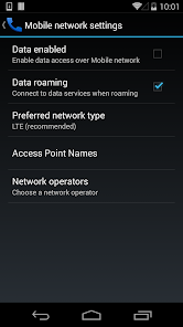 Captura de Pantalla 2 Mobile Networks android