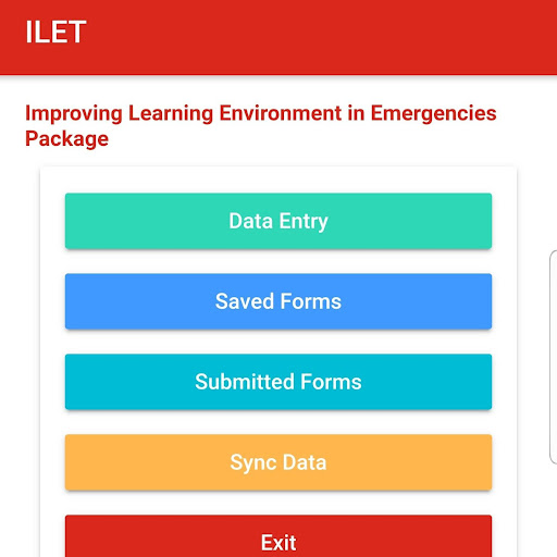 Android application Ilet screenshort