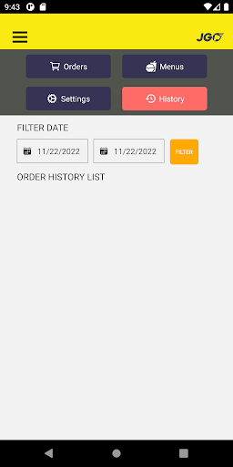 JGO Merchant App Screen 2