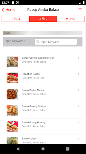 Resep Aneka Bakso Screen 3