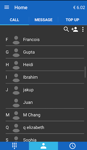 Screenshot of CallPirates - Cheap calls