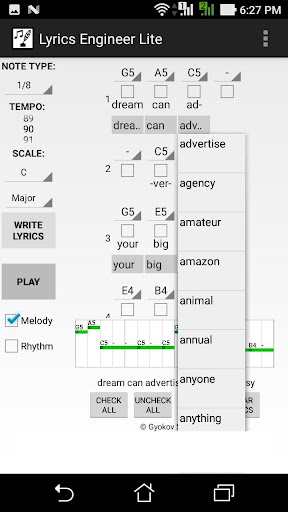 Lyrics Engineer Lite Screenshot