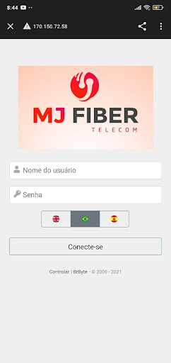 Android application MJ Fiber screenshort