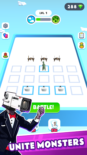 Merge Master Toilet Monster