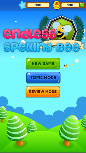 Android application Endless Spelling Bee screenshort