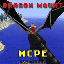 「MCPE Dragon Mounts RideableMod」圖示圖片