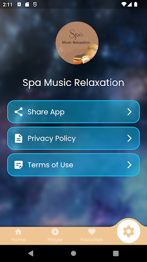 Spa Music Relaxation Screen 3