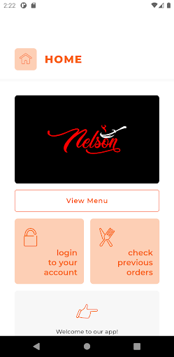Android application Nelson Curry House screenshort