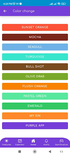 Android application PurpleEmployeeTest screenshort