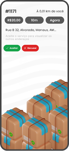 Unio Entregas-App Profissional Screen 2
