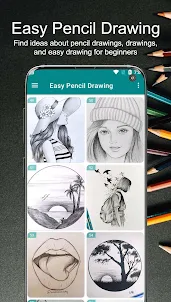 300+ Easy Pencil Drawing