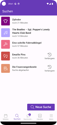 Trüffl: die Flohmarkt-Live-App Screen 2