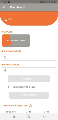 Letscargo Customer Screen 3