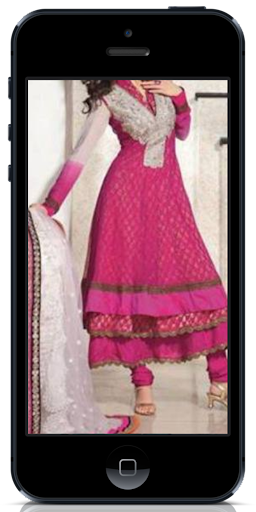 Android application Girls Frock Designs HD Offline screenshort