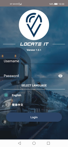 Android application Locate It screenshort