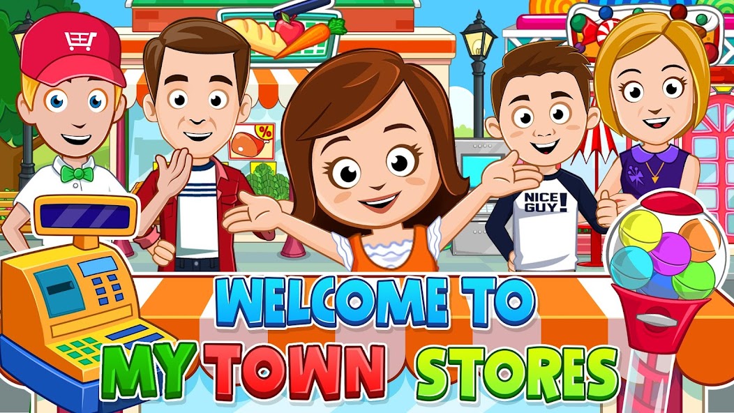 My Town: Stores Dress up game banner