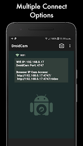 DroidCamX كاميرا عالية الدقة