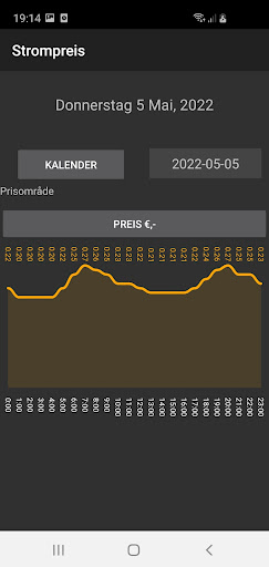 Strompreis Screen 3