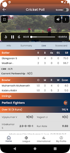 CricketPoll Live Scoring