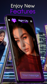 Night City - Live Chat 1.0.0 APK + Мод (Unlimited money) за Android