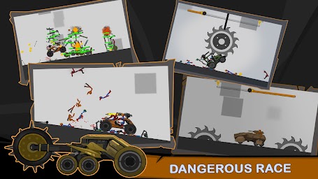 Stickman Race Destruction 2