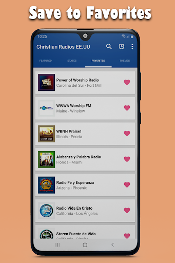 Christian Music Radios EE UU Screen 2