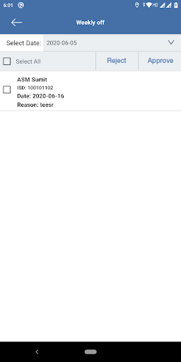 Android application Smartrac - RR screenshort