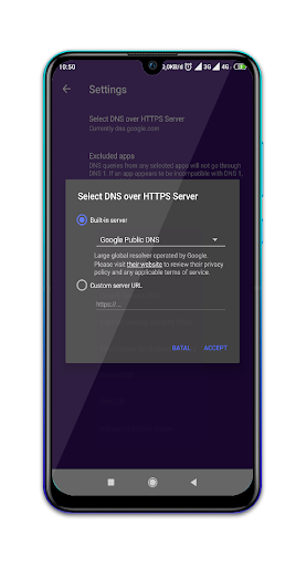 DNS 1 - Fast Internet Screen 3