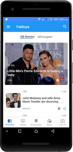 Android application FaMoya screenshort