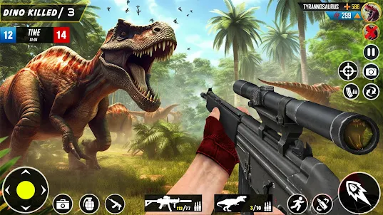 Wild Dinosaur Hunting Game