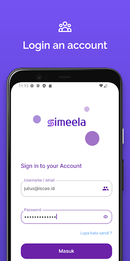 Simeela - Manajemen Sekolah Screen 2