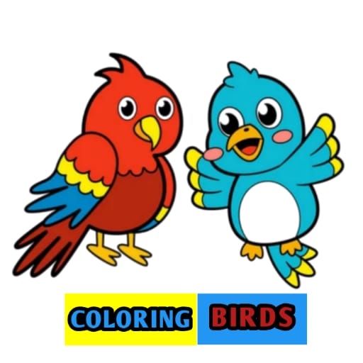 Birds Coloring logo