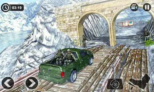 Offroad Army Cargo Driving