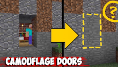 Camouflage Doors Mods for MCPEのおすすめ画像2