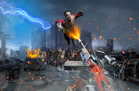 Zombie Combat Paid Mod Apk : Target Shooting Simulator 3D 1