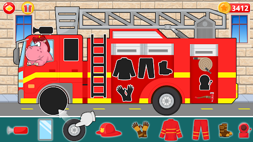 Screenshot of Fireman for Kids - Fire Truck