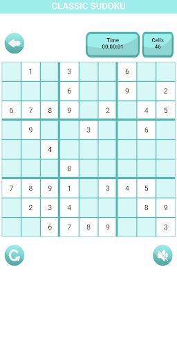 Classic Sudoku Screen 3